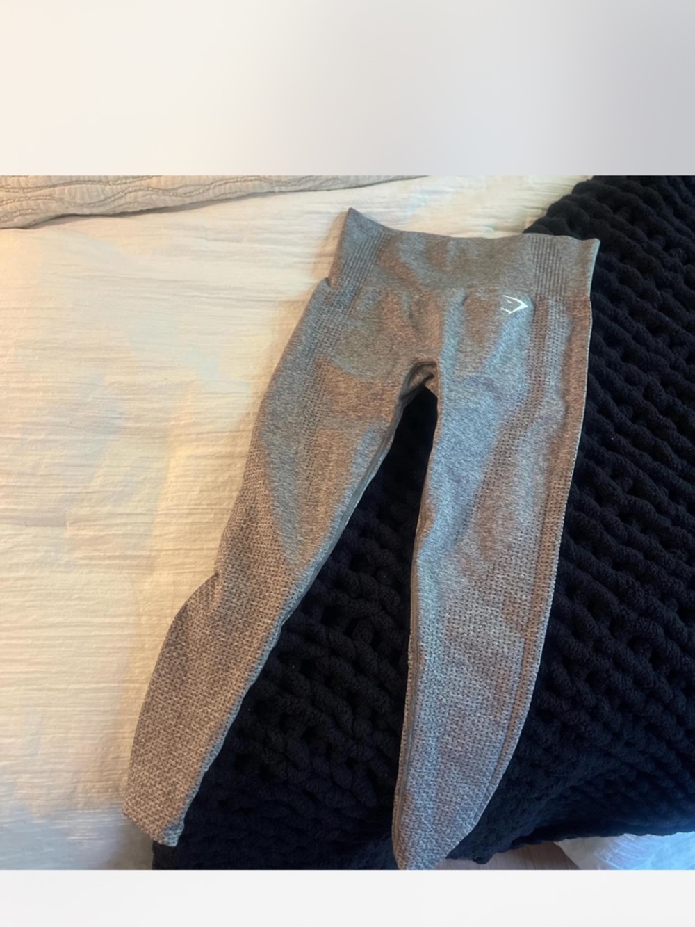 Gym shark Grey Seamless Training Leggings